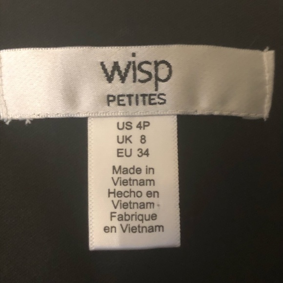 Sz 4P Wisp Petites Scalloped Stitch Fix Dress - Picture 5 of 5